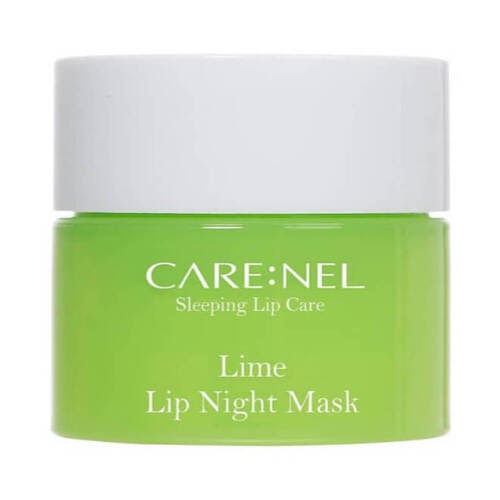 CARE:NEL Маска ночная для губ с ароматом лайма – Lime lip night mask, 5г
