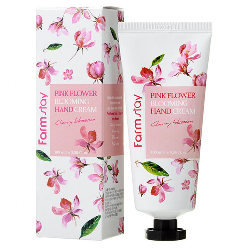FarmStay Крем для рук Pink Flower лепестки вишни