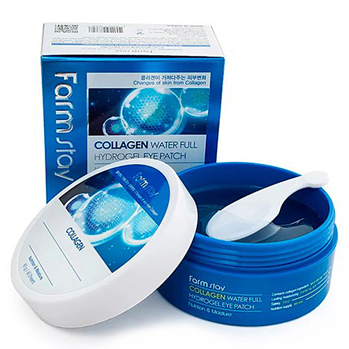 FarmStay Гидрогелевые Патчи для глаз с коллагеном Collagen Water Full Hydrogel Eye Patch