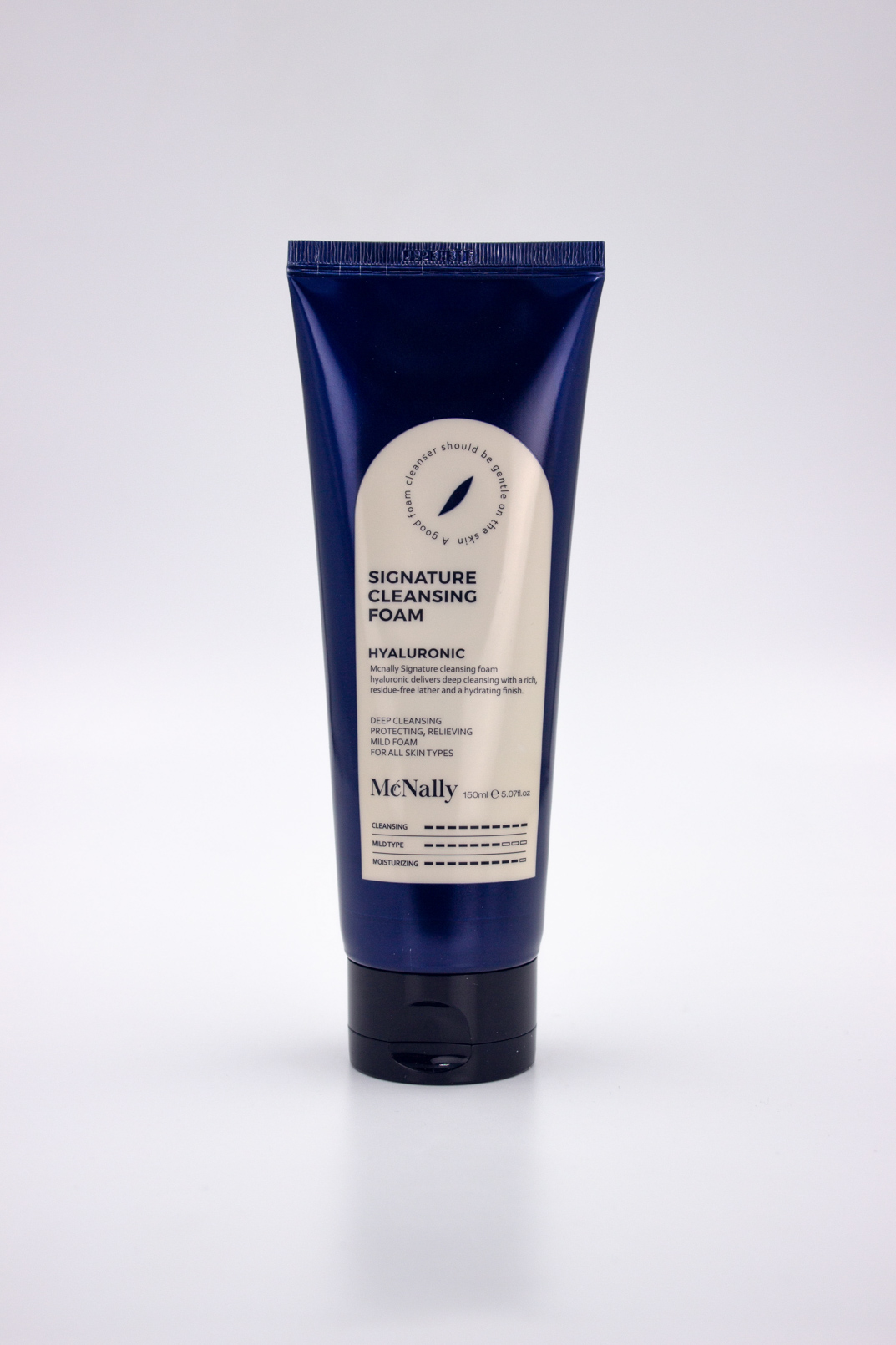 MCNALLY Пенка для умывания с гиалуроновой кислотой SIGNATURE CLEANSING FOAM HYALURONIC, 150 мл