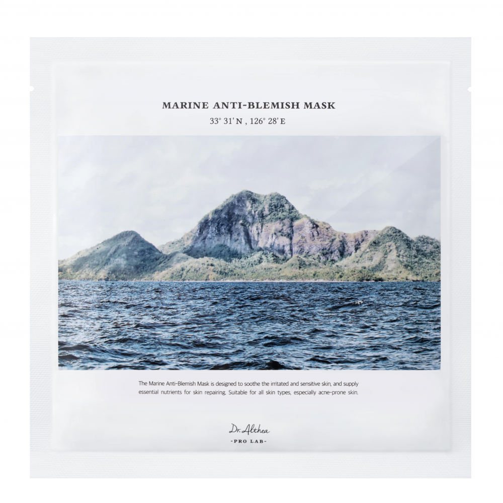 DR. ALTHEA Pro Lab Тканевая маска для лица Marine Anti-Blemish Mask