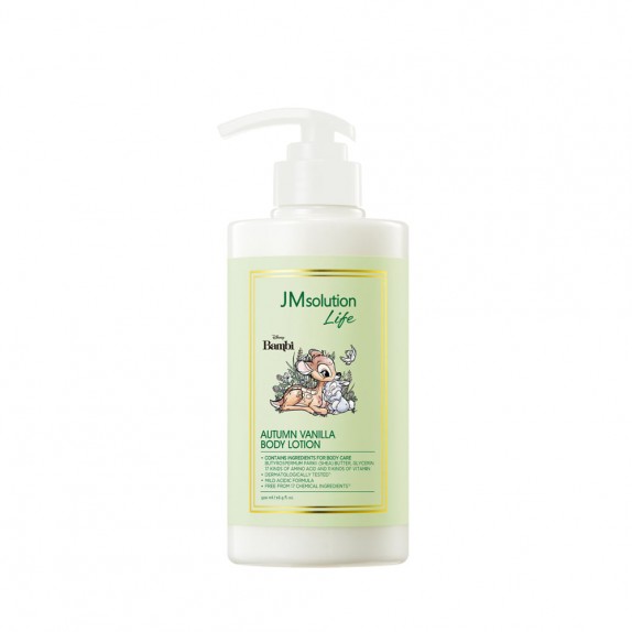 JMSOLUTION Лосьон для тела с ароматом ванили Life Disney Autumn Vanilla Body Lotion, 500 мл.