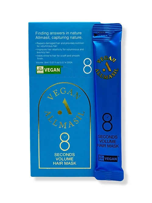 AllMasil Маска для объёма волос Vegan 8 Seconds Volume Hair Mask, 8 мл