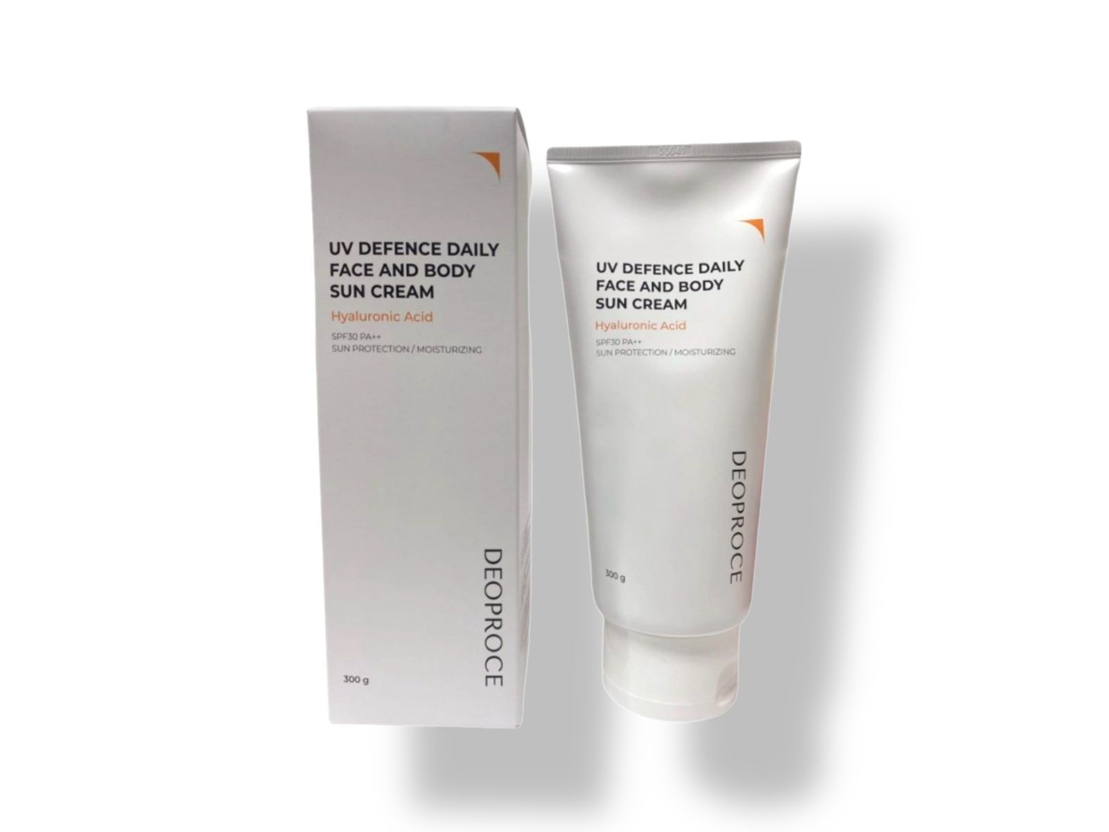 Deoproce Ежедневный солнцезащитный крем для лица и тела UV Defence Daily Face and Body Sun Cream, 300 мл