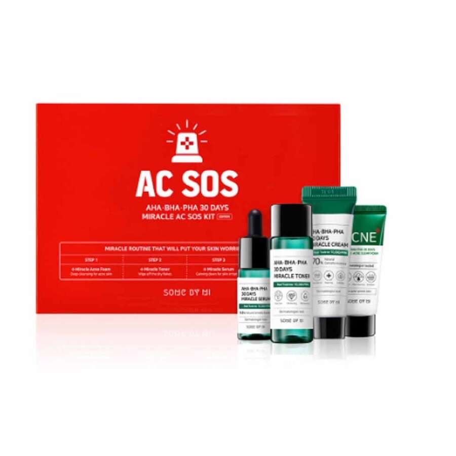 SOME BY MI Набор миниатюр с кислотами для проблемной кожи AHA-BHA-PHA 30 Days Miracle