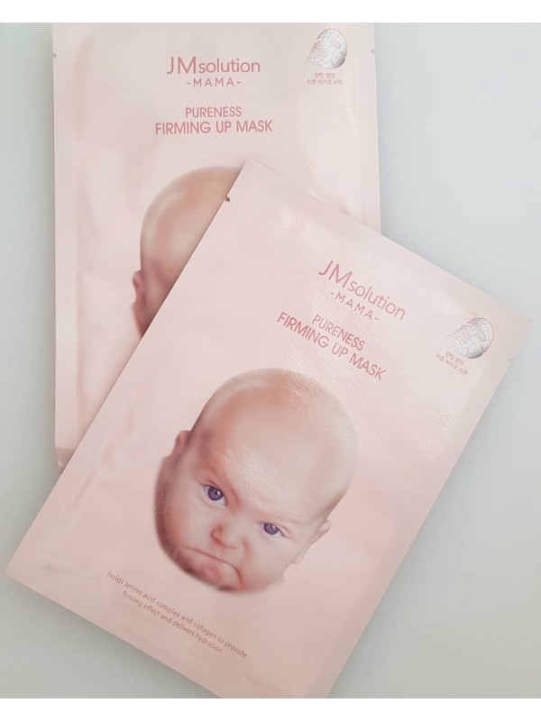 JMsolution Маска тканевая подтягивающая гипоаллергенная Mama Pureness Firming Up Mask