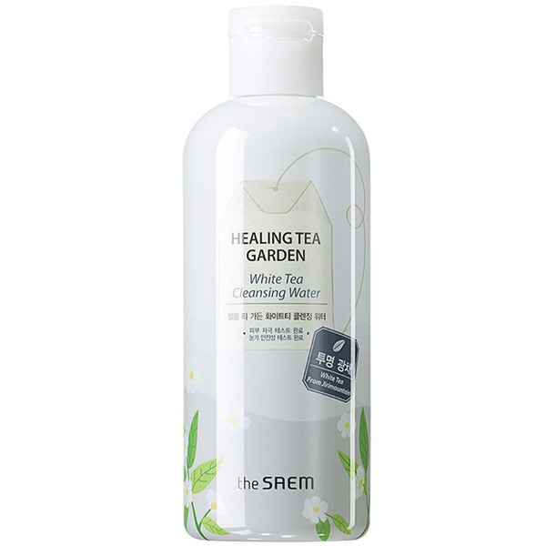 THE SAEM Вода очищающая увлажняющая с экстрактом белого чая Healing Tea Garden White Tea Cleansing Water, 300 мл