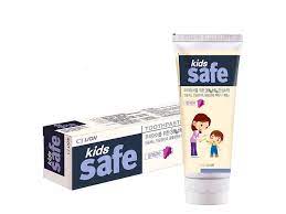 LION Детская зубная паста Kids Safe от 3-х до 12 лет со вкусом винограда,  90 г