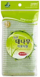 SUNG BO CLEAMY Мочалка для душа Bamboo Shower Towel,  1 шт 280 мм х 1000 мм