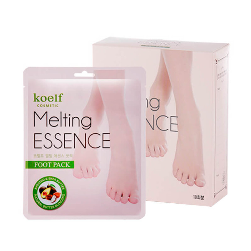 KOELF Маска-носочки для ног СМЯГЧАЮЩАЯ Melting Essence Foot Pack