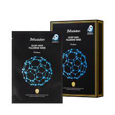 JMsolution Маска тканевая с фуллереном и пептидами - Glory aqua fullerene mask deluxe, 30мл
