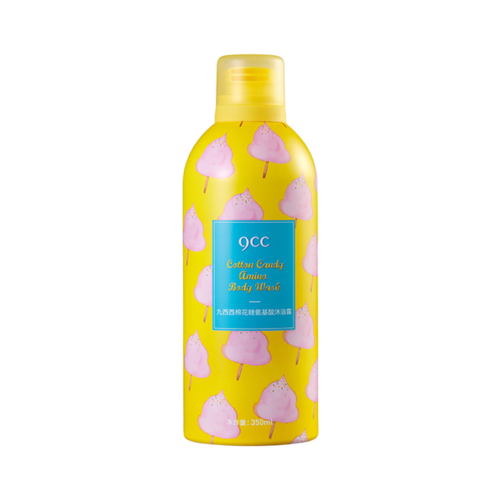 Spark&Glow Гель-пена для душа с ароматом сладкой ваты - Cotton candy body wash, 350мл