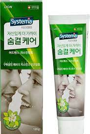 LION Зубная паста Dentor Systema свежее дыхание, 120 г