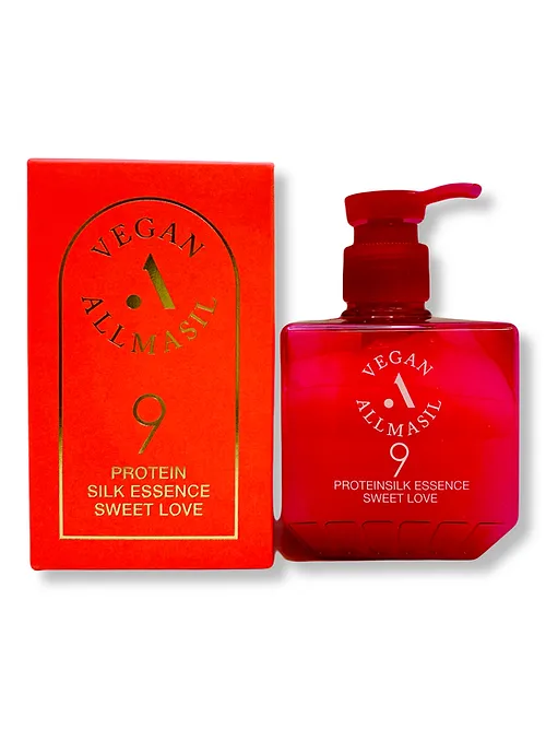 AllMasil Эссенция для волос Vegan 9 Protein Silk Essence Sweet Love, 200 мл.