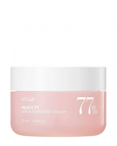 ANUA Интенсивный Крем для гладкой и сияющей кожи Peach 77 Niacin Enriched Cream, 50мл