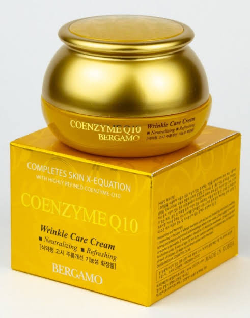 Bergamo Крем для лица антивозрастной с коэнзимом Q10 Coenzyme Q10 Wrinkle Care Cream, 50мл.