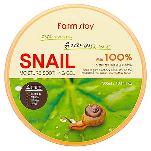 FarmStay Гель универсальный с муцином улитки Moisture Soothing Gel Snail