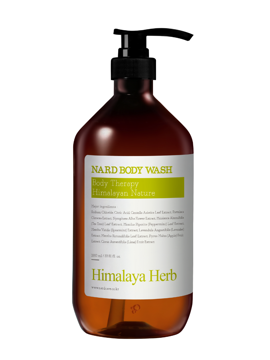 NARD Гель для душа с экстрактами лимона и мяты Bouquet Garni BODY WASH LEMON MINT, 1000 мл