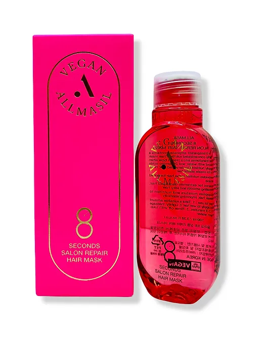 AllMasil Восстанавливающая маска Vegan 8 Seconds Salon Repair Hair Mask, 100мл