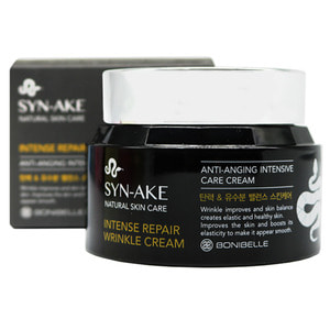 ENOUGH Крем для лица с змеиным пептидом - Bonibelle syn-ake intense repair wrinkle cream, 80мл
