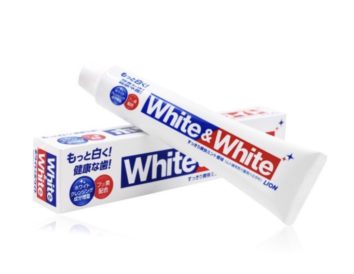 LION Зубная паста Мятная Прохлада Fresh & White Toothpaste Extra Cool Mint, 160 мл
