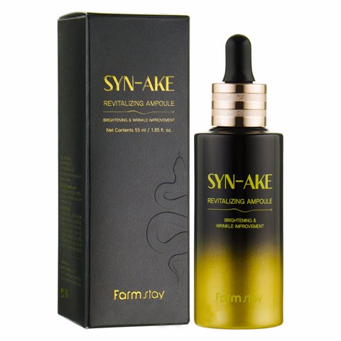 FarmStay Сыворотка Восстанавливающая со змеиным пептидом Syn-Ake Revitalizing Ampoule