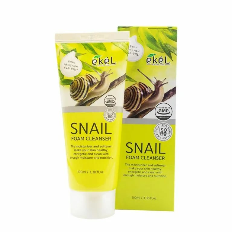 EKEL Пенка для умывания с улиточным муцином - Snail foam cleanser, 100мл