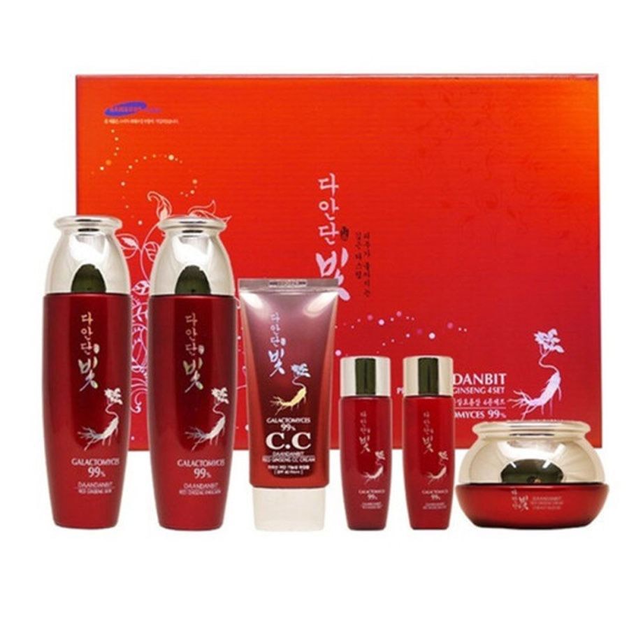 Daandan Bit Набор уходовых средств для лица Premium red ginseng 4 set galactomyces