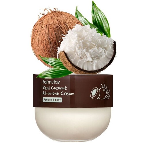 FarmStay Крем для тела Real Coconut All-in-One Cream, 300мл