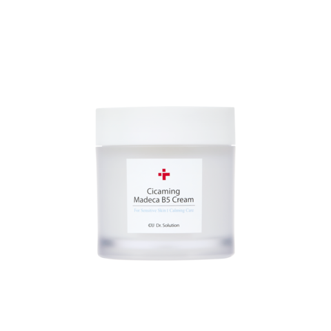 CUSKIN DR.SOLUTION Успокаивающий Крем с Центеллой и Пантенолом Cicaming Madeca B5 Cream