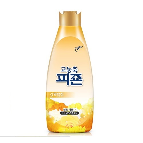 Pigeon Кондиционер для белья Rich Perfume Yellow Mimosa парфюмированный супер-концентрат с ароматом «Жёлтая мимоза», 1 л