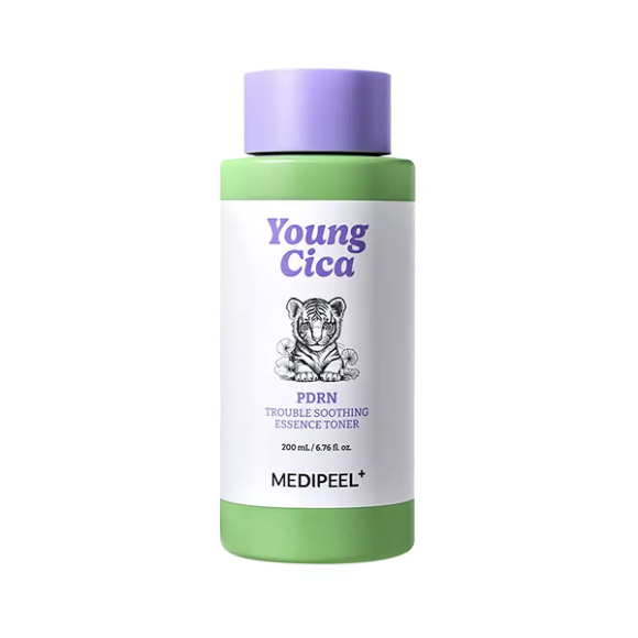 MEDI-PEEL Успокаивающий тонер для лица Young Cica PDRN Trouble Soothing Essence Toner, 200 мл