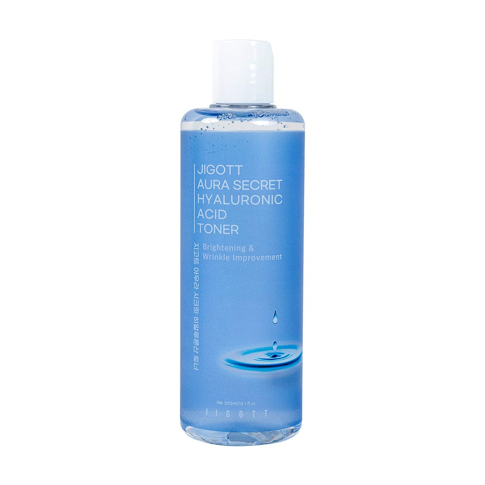 JIGOTT Увлажняющий тонер с гиалуроновой кислот Aura Secret Hyaluronic Acid Toner, 300мл
