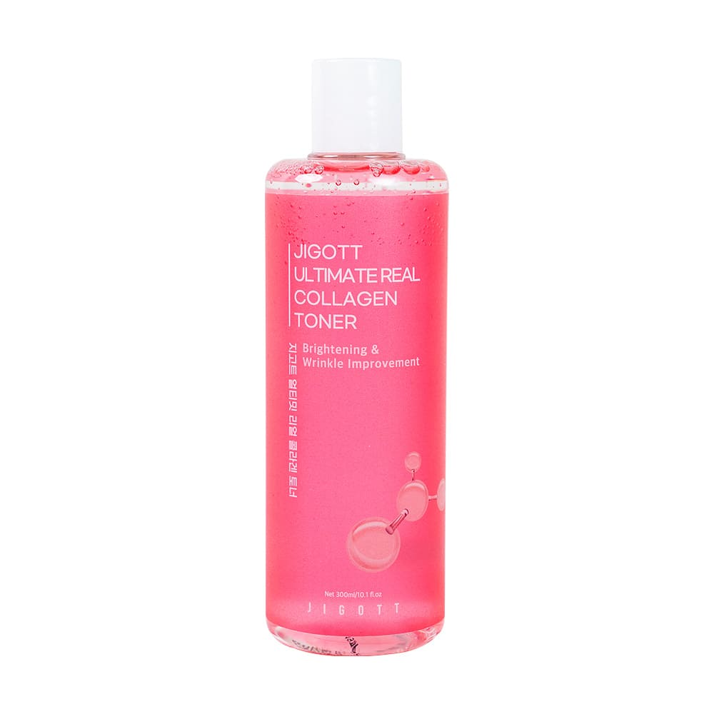 JIGOTT Тонер антивозрастной с коллагеном Ultimate Real Collagen Toner, 300мл