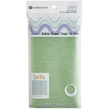 SUNG BO CLEAN&BEAUTY Мочалка для душа Bubble, Shower Towel 28х100 см.