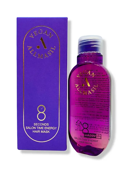 AllMasil Питательная маска для волос Vegan 8 Seconds SalonTime Energy Mask, 100мл.