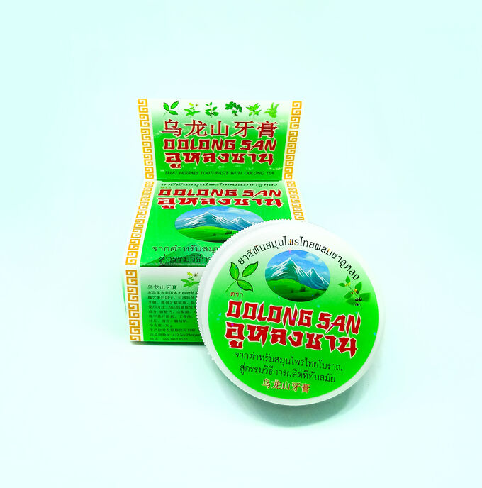 OOLONG SAN Зубная паста ЧАЙ УЛУН от налета и мягкого зубного камня, 30 гр