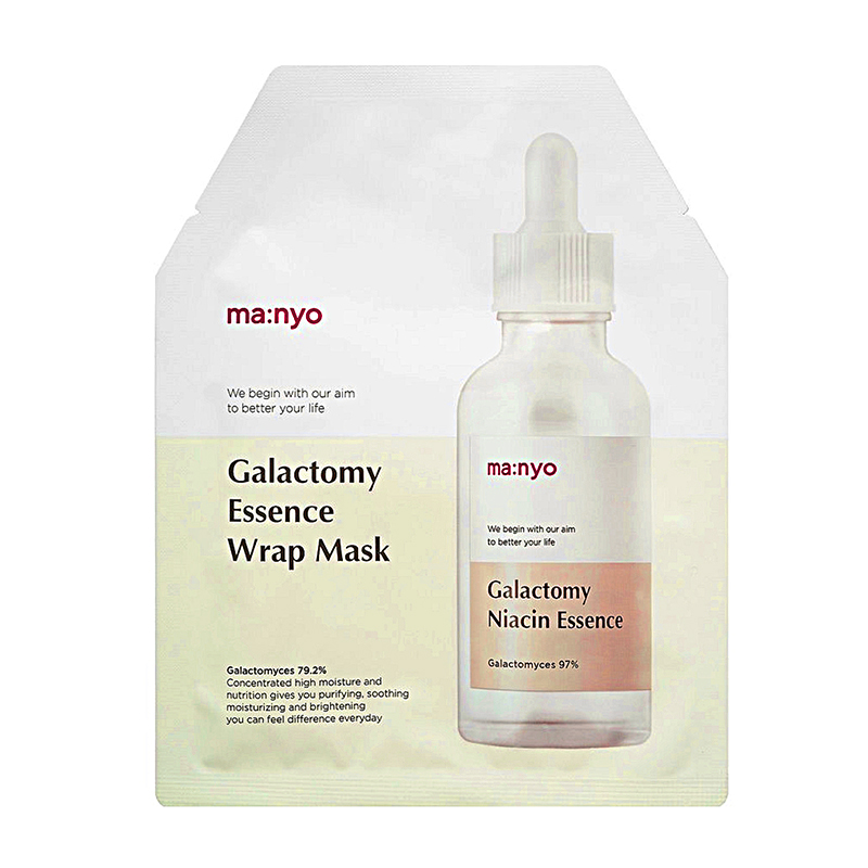 MANYO FACTORY Маска гидрогелевая для проблемной кожи Galactomy Essence Wrap Mask (35мл)