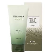 HEIMISH Противовоспалительная пенка с матчей и пробиотиками Matcha Biome Amino Acne Cleansing Foam, 150мл