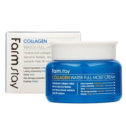 FarmStay Крем для лица с коллагеном Collagen Water Full Moist Cream