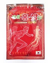 Himena Пластырь с красным женьшенем - Power Red Ginseng