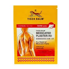 Tiger Balm разогревающий пластырь, 2 шт