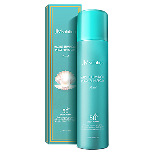 JMSOLUTION Солнцезащитный спрей с экстрактом жемчуга Marine Luminous Sun Spray Pearl SPF50+PA++++