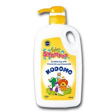 LION Шампунь-кондиционер для детей Kodomo Conditioning Shampoo, 400 мл