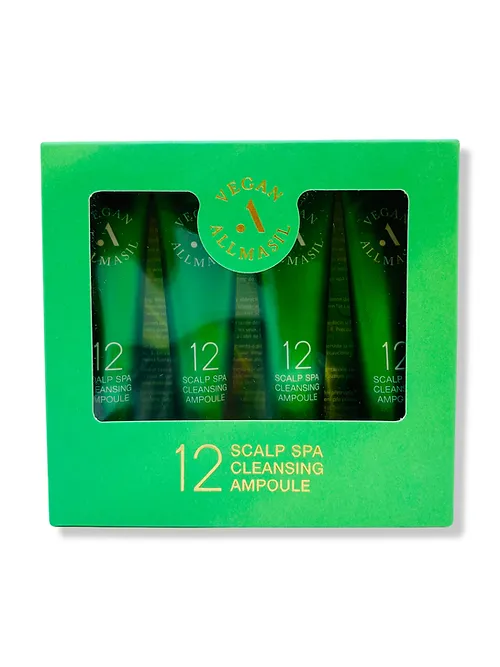 AllMasil Пилинг для очищения кожи головы Vegan 12 Sсalp Spa Cleansing Ampoule, 15 мл