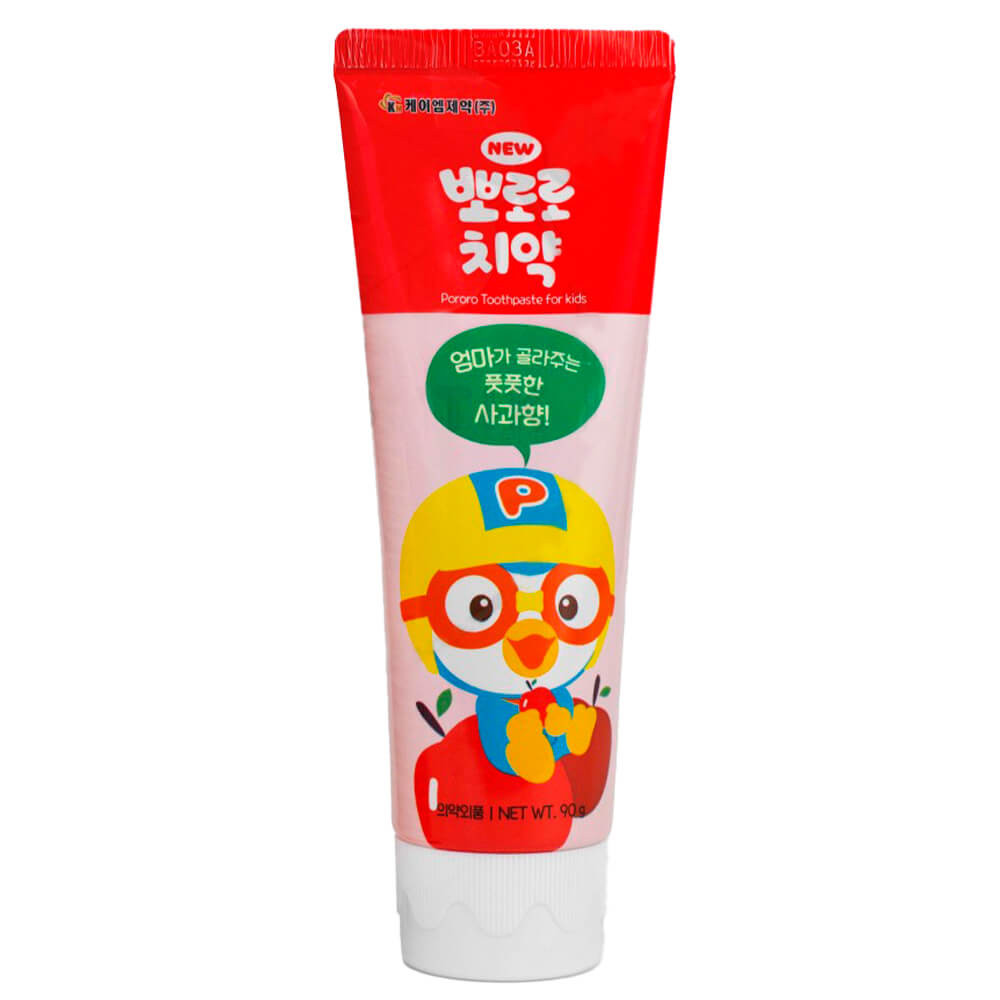 Pororo Детская зубная паста со вкусом яблока Toothpaste Apple
